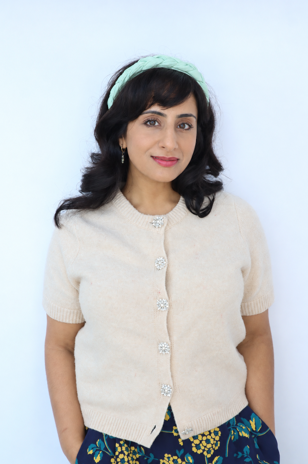 Portrait of Honeybee Collective founder Alia Azmat.